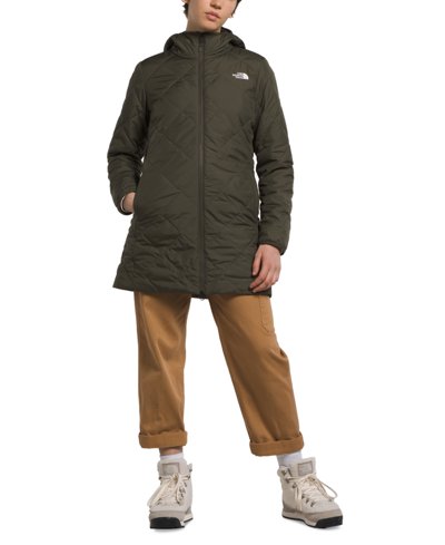 The North Face Women's Shady Glade Insulated Parka In New Taupe Green
