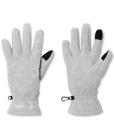 Columbia Women's Benton Springs Fleece Gloves In Cirrus Grey Hea