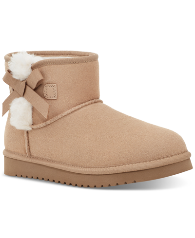 Koolaburra By Ugg Women's Victoria Mini Booties In Sand