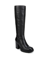 Naturalizer Waylon Tall Boot In Black Leather