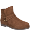 Bella Vita Izzy Bootie In Brown Suede