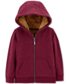 CARTER'S TODDLER BOYS FAUX-SHERPA-LINED FULL-ZIP HOODIE