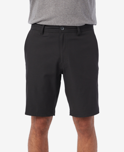 O'NEILL MEN'S RESERVE LIGHT CHECK HYBRID 19" OUTSEAM SHORTS