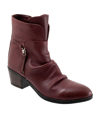 Bueno Colbie Slouchy Zip Boot In Plum