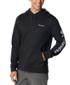 COLUMBIA MEN'S SLEEVE LOGO TREK HOODIE