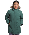 The North Face Kids' Arctic Waterproof 600-fill Power Down Parka In Dark Green