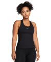 Nike Swoosh Bra Tank In Black