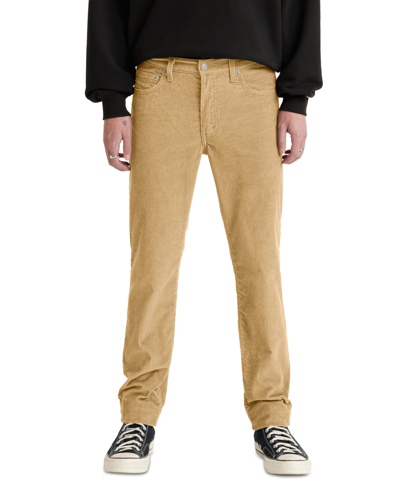 Levi's Levis Mens Sherpa Trucker Jacket Classic Western Shirt 511 Slim Fit Corduroy Pants In Harvest Gold