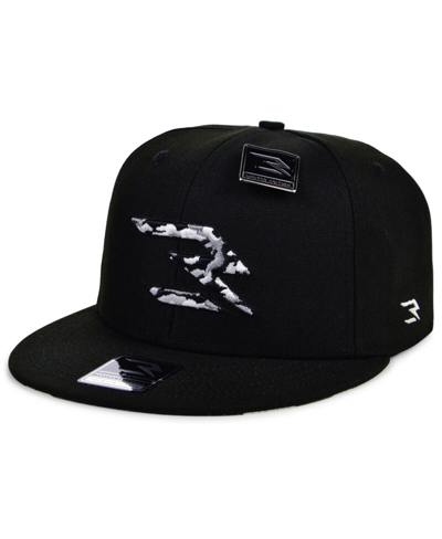 Nike 3brand By Russell Wilson Men's  Black, Camo Fashion Snapback Adjustable Hat In Black,camo