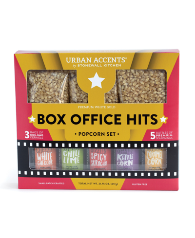 Urban Accents Box Office Hits Popcorn, Set Of 8 In No Color