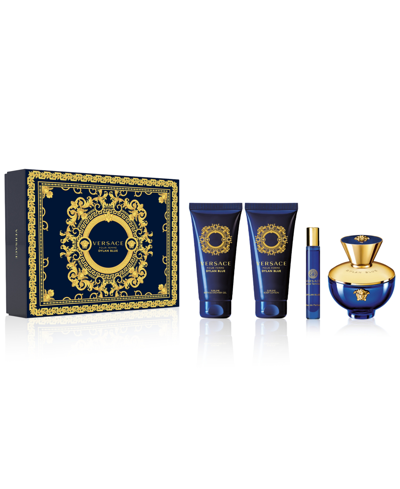 Versace 4-pc. Dylan Blue Eau De Parfum Gift Set In No Color