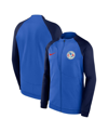 NIKE BIG BOYS NIKE BLUE CLUB AMERICA 2023/24 ACADEMY PRO ANTHEM RAGLAN PERFORMANCE FULL-ZIP JACKET