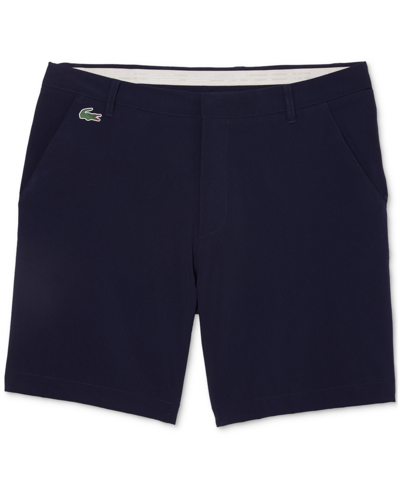 Lacoste Men's Regular-fit Performance Golf Shorts In Navy Blue
