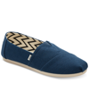 Toms Alpargate Womens Slip On Laceless Slip-on Sneakers In Blue