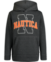 NAUTICA LITTLE BOYS OLD SCHOOL SOLID PULL OVER HOODIE