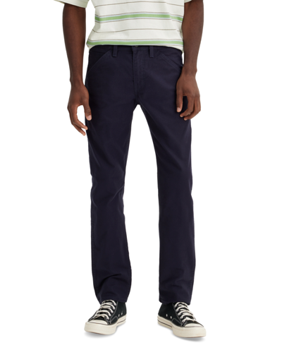 Levi's Men's 511 Slim-fit Workwear Utility Pants In Nightwatch Blue