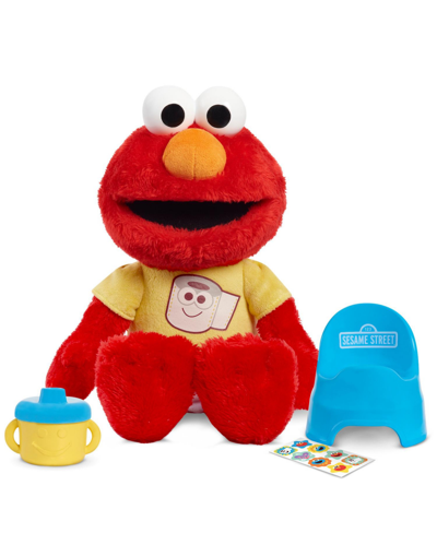 Sesame Street Kids' Potty Time Elmo 12" Plush Stuffed Animal, Sounds And Phrases, Potty Training Tool In No Color