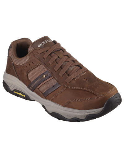 Skechers Men's Craster Archdale Casual Sneakers From Finish Line In Desert Brown