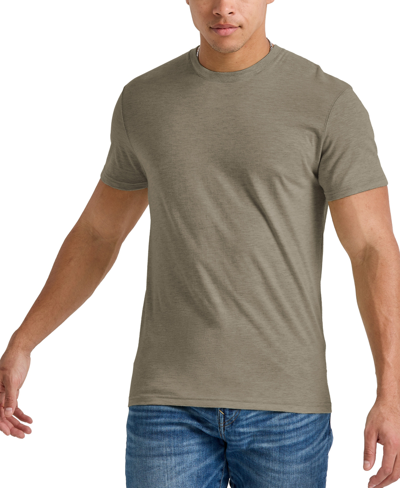 Alternative Apparel Men's Hanes Originals Tri-blend Short Sleeve T-shirt In Oregano Heather