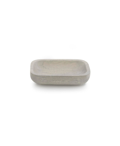 Cassadecor Chatham Soap Dish In White Wash