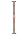 Posh Tech Blake Mesh Stainless Steel Band For Apple Watch 40,41,42mm In Rose Gold