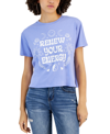 GRAYSON THREADS, THE LABEL JUNIORS' RENEW YOUR ENERGY GRAPHIC T-SHIRT