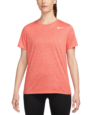 Nike Women's Dri-fit T-shirt In Picante Red