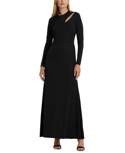 Lauren Ralph Lauren Women's Embellished Cutout Gown In Black