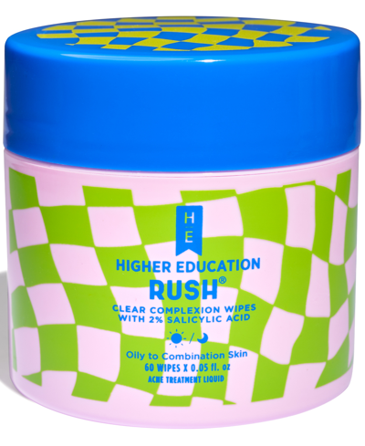 Higher Education Skincare Rush Salicylic Acid Complexion Pads Travel Size, 30 Pads In No Color