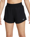 NIKE WOMEN'S ONE DRI-FIT HIGH-WAISTED 3" BRIEF-LINED SHORTS