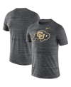 Nike Men's  Black Colorado Buffaloes Team Logo Velocity Legend Performance T-shirt In Black