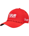 BARSTOOL GOLF MEN'S BARSTOOL GOLF RED TOUR CHAMPIONSHIP RETRO ADJUSTABLE HAT