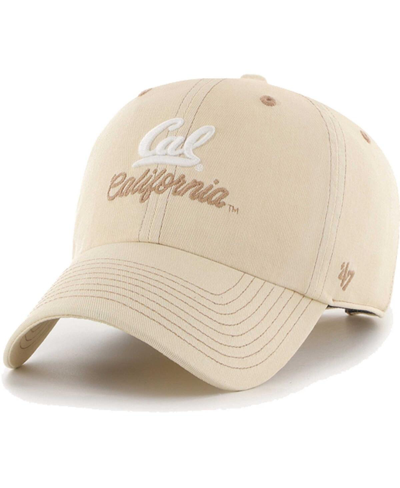 47 Brand Women's ' Tan Cal Bears Haze Clean Up Adjustable Hat