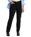 Levi's Ribcage Ankle-length Straight Jean In Black Sprout