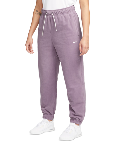 Nike Women's Therma-fit One Pants In Violet Dust,pale Ivory