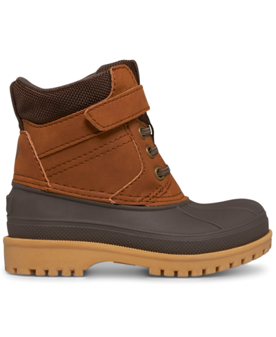 Sperry Little Kids Storm Hopper Stay-put Water-resistant Boots From Finish Line In Tan