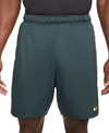Nike Totality Men's Dri-fit Drawstring Versatile 7" Shorts In Deep Jungle/ Black/ Green
