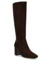 ANNE KLEIN WOMEN'S TEODORO SQUARE TOE KNEE HIGH BOOTS