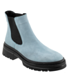 Bueno Darla Lug Chelsea Boot In Sky Nubuck