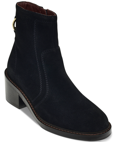 Radley London Women's New Street Suede Jeans Booties In Black