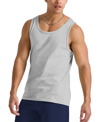 Alternative Apparel Men's Hanes Originals Tri-blend Crewneck Tank Top In Light Steel