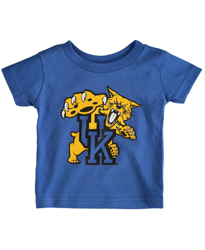 Two Feet Ahead Babies' Toddler Boys And Girls Royal Kentucky Wildcats Big Logo T-shirt