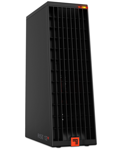Sharper Image Rise 12h Electric 900-watt Space Heater In Black