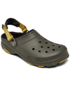 CROCS MEN'S CLASSIC LINED ALL-TERRAIN CLOGS FROM FINISH LINE