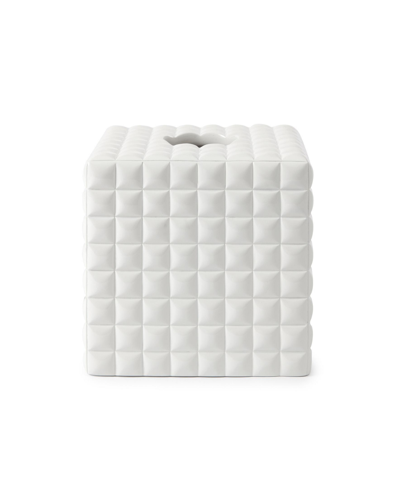 Cassadecor Florence Tissue Holder In White