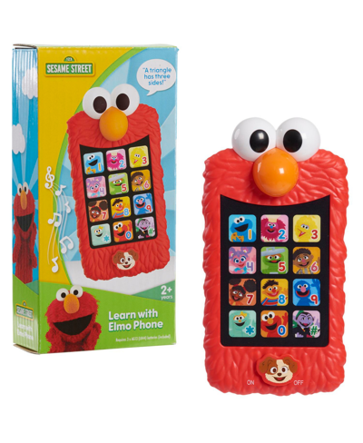 Sesame Street Kids' Learn With Elmo Pretend Play Phone, Learning And Education In Multi