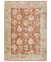 D Style Bergama Be6 1'8" X 2'6" Area Rug In Paprika
