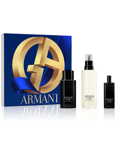 Giorgio Armani Armani Beauty Men's 3-pc. Armani Code Eau De Toilette Gift Set In No Color