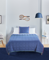 Lacoste Home Westover 2 Piece Quilt Set, Twin In Blue
