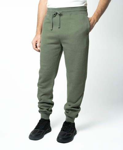 Lazer Men's Burnout Fleece Joggers In Thyme